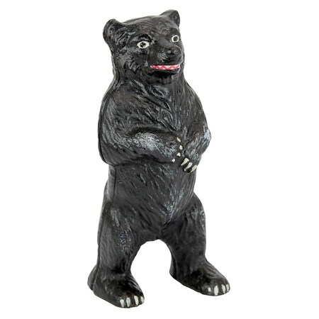 Design Toscano Standing Black Bear Still Action Die-Cast Iron Coin Bank SP263